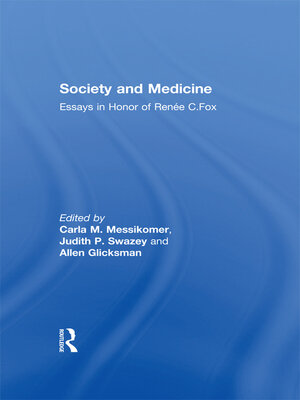 cover image of Society and Medicine